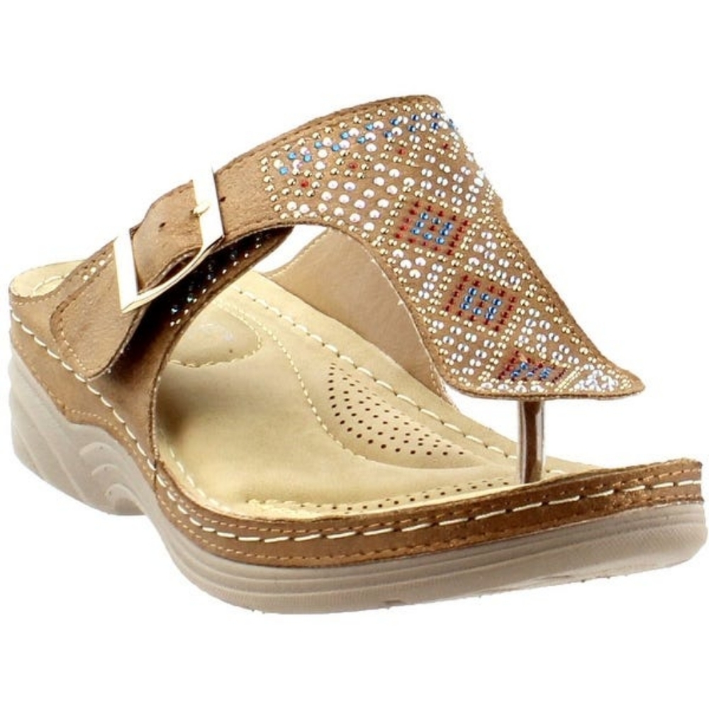 NIB  Corkys "Jettset" platform wedge sandals
